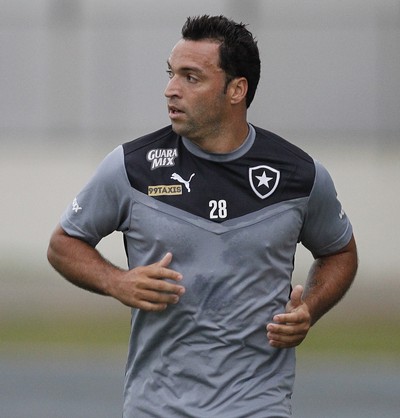 Daniel Carvalho Botafogo treino (Foto: Vitor Silva/SSPress)