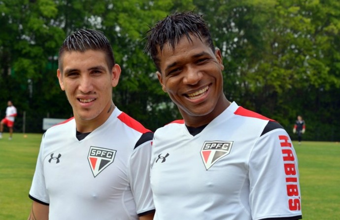 São Paulo treino Centurion Wilder Guisao (Foto: Érico Leonan / saopaulofc.net   )