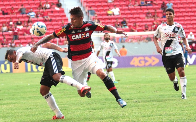 Guerrero, Flamengo X Ponte Preta (Foto: Felipe Costa / Futura Press)