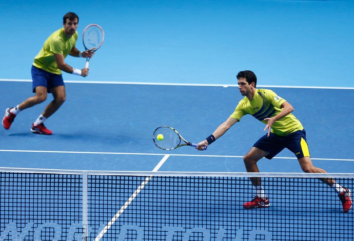 ATP Finals tênis -  Rohan Bopanna e Florin Mergea x Marcelo Melo e Ivan Dodig (Foto: Getty Images)