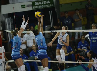 Bauru x Rio de Janeiro, Superliga feminina de vôlei (Foto: Marina Beppu / Concilig Vôlei Bauru)