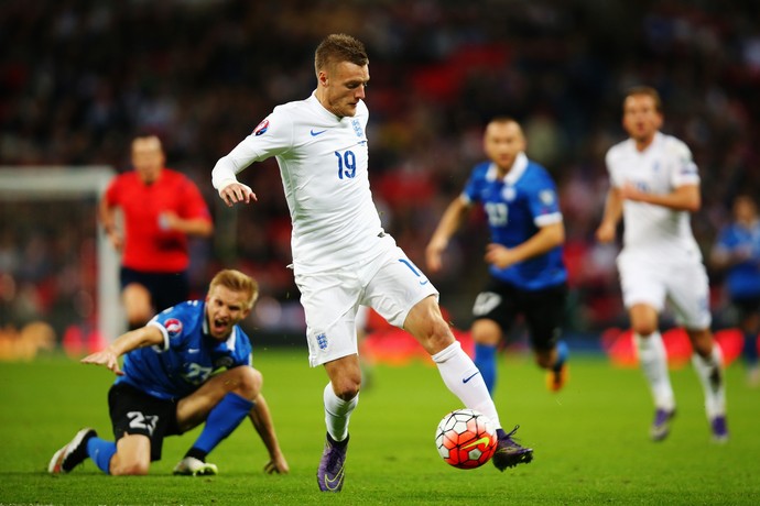 Jamie Vardy - seleção da Inglaterra (Foto: Getty Images)