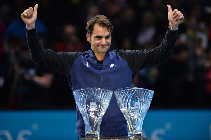 Roger Federer, ATP Finals (Foto: AFP)