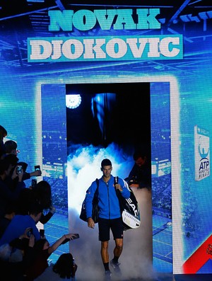 Novak Djokovic no ATP Finals (Foto: Getty Images)