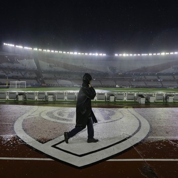 Argentina e Brasil adiado - Monumental de Nuñez (Foto: AP)