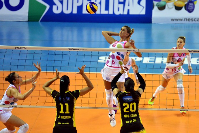 Osasco x Rio do Sul Thaísa Superliga 2015/2016 vôlei (Foto: João Pires/Fotojump)