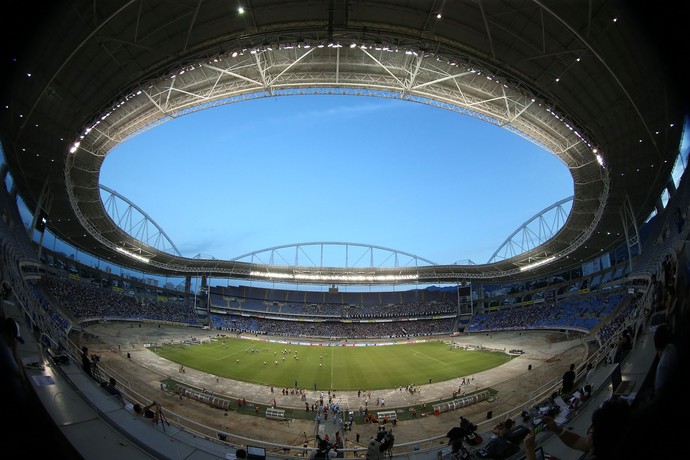 Engenhão - Botafogo x Bahia - Estádio Nilton Santos (Foto: Satiro Sodré / SSPress)