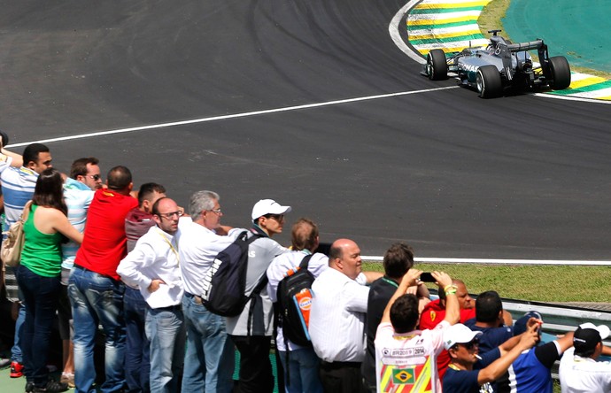 GP Brasil Fórmula 1 - Hamilton (Foto: Reuters)