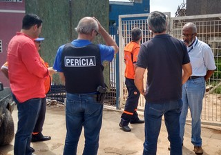 Peritos, estádio do Água Santa, Diadema (Foto: Yan Resende)