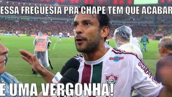 Chape x Flu zoação (Foto: Reprodução/Twitter)