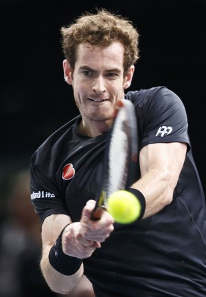 Andy Murray x Richard Gasquet Masters 1000 Paris 2015 (Foto: AP)