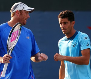 André Sá e Chris Guccione (Foto: Getty Images)