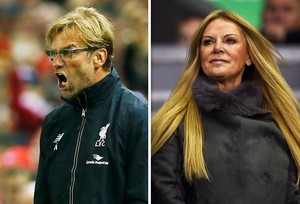 Montagem Jurgen Klopp e  Ulla Sandrock (Foto: Eddie Keogh/ Reuters )