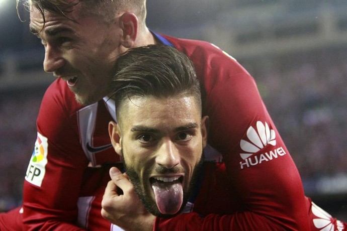 Carrasco gol Atlético de Madrid Valencia (Foto: EFE/Víctor Lerena)