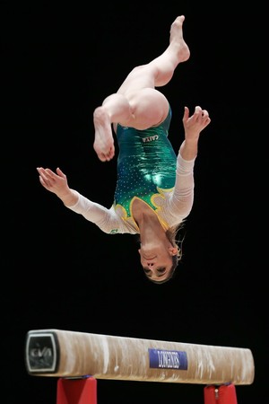 Daniele Hypolito no Mundial de Glasgow (Foto: Ricardo Bufolin/CBG)