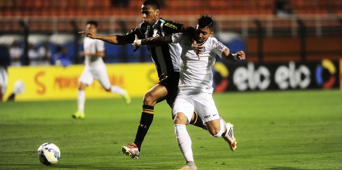 Santos x Figueirense no Pacaembu (Foto: Marcos Ribolli)