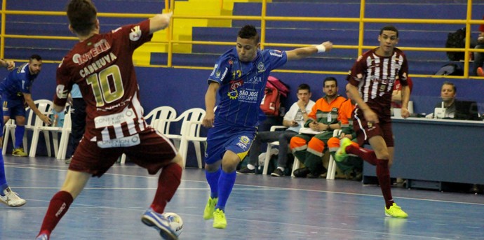 São JOsé Futsal Orlândia (Foto: Danilo Sardinha/GloboEsporte.com)