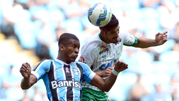 Erazo e Tulio de Melo Grêmio x Chapecoense (Foto: Ag. Estado)