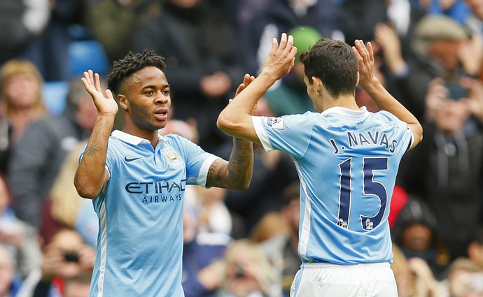 Sterling Manchester City x Bournemouth  (Foto: Reuters)