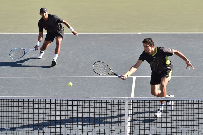 tênis Raven Klaasen e Marcelo Melo Tóquio (Foto: Getty Images)