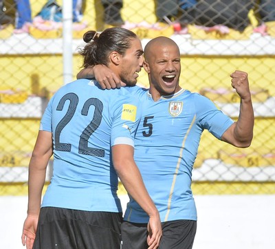 Cáceres Bolivia x uruguai (Foto: EFE)