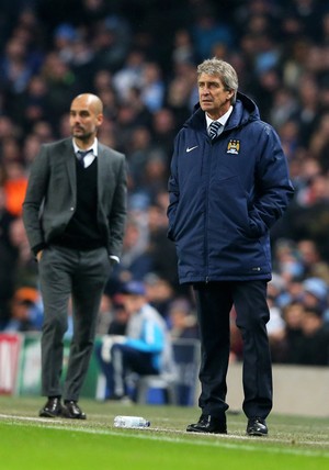 Pep Guardiola - Manuel Pellegrini (Foto: Getty Images)