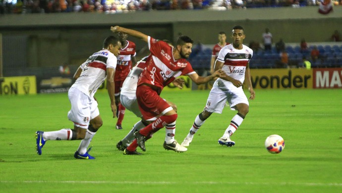 CRB x Santa Cruz, no Rei Pelé (Foto: Ailton Cruz/Gazeta de Alagoas)