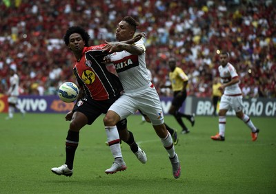 Guerrero Flamengo x Joinville (Foto: André Durão / GloboEsporte.com)