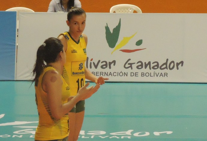 Gabi Natália Brasil vôlei Sul-Americano (Foto: Fabio Leme)