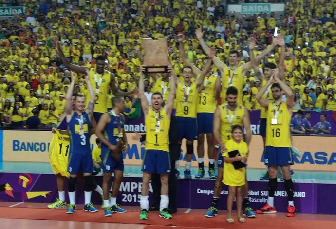 Brasil x Argentina, Sul-Americano de vôlei (Foto: Marcello Pires)