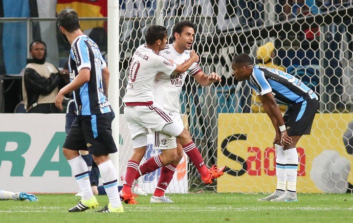 Fred gol Fluminense (Foto: Marcos Cunha / Ag. Estado)