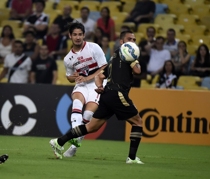 São Paulo, Vasco, Pato, Maracanã (Foto: André Durão)