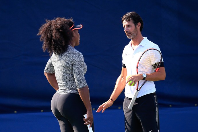 Serena Williams, Patrick Mouratoglou (Foto: Getty Images)