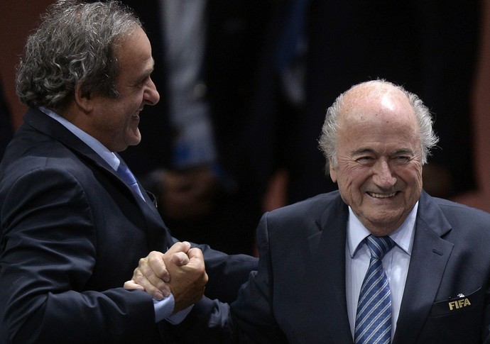 Michel Platini Joseph Blatter Fifa (Foto: Efe)