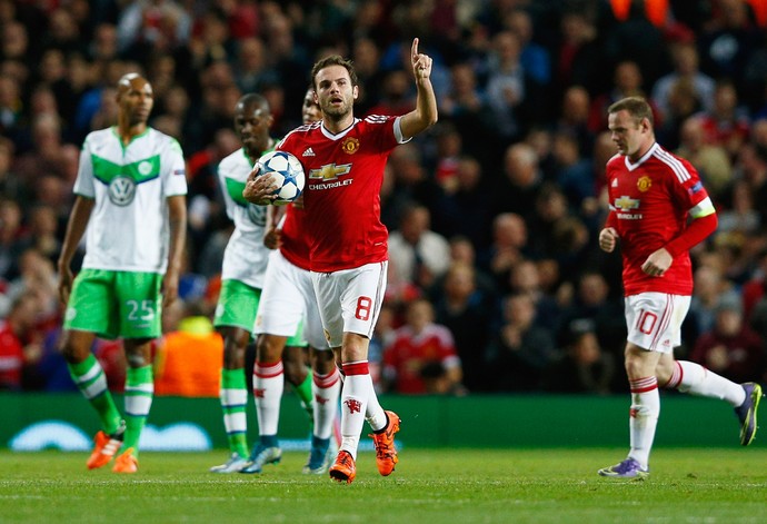 Mata, Manchester United x Wolfsburg (Foto: Dean Mouhtaropoulos / Getty Images)