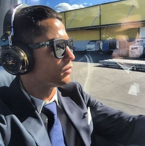 Cristiano Ronaldo Real Madrid em Malmö (Foto: Reprodução Instagram)