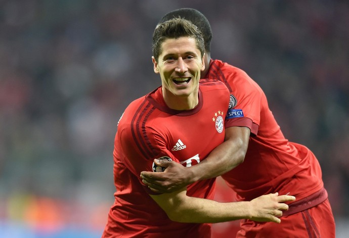 Lewandowski, Bayern de Munique x Dínamo Zagreb (Foto: EFE / Peter Kneffel)