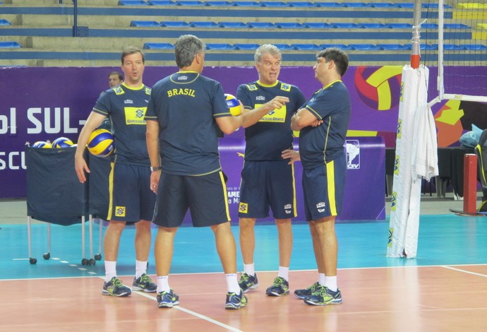 Brasil treino sul-americano vôlei maceió (Foto: Marcello Pires)