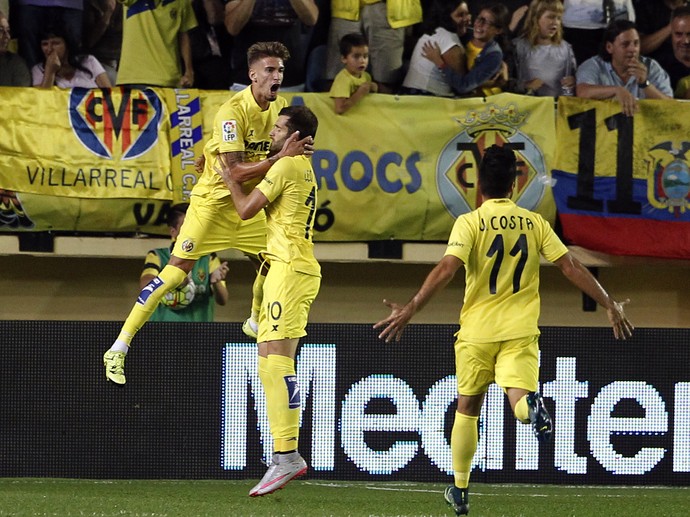 Léo Baptistão Villarreal x Atlético de Madrid (Foto: AFP)