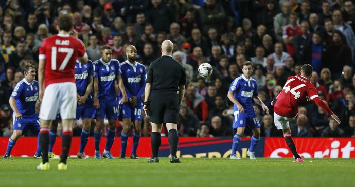 Andreas Pereira Manchester United e Ipswich Town (Foto: Reuters)