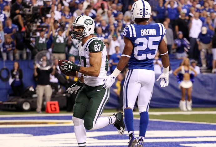 Eric Decker - Indianapolis Colts x New York Jets NFL semana 2 (Foto: Reuters)