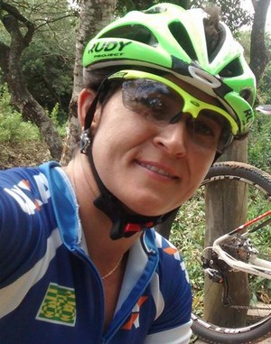 Erika Gramiscelli, ciclismo (Foto: Reprodução/Facebook)