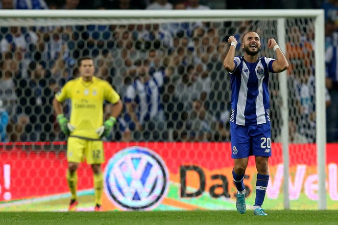 André André, Porto x Benfica (Foto: Agêncio EFE)