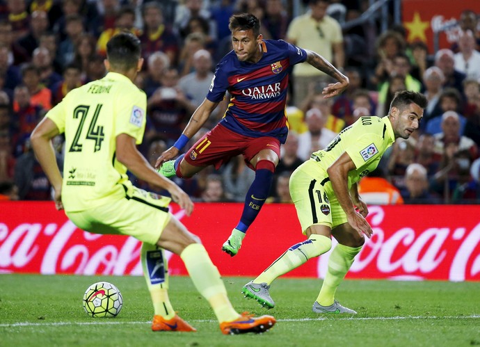 Neymar, Barcelona x Levante Campeonato Espanhol 2015-2016 (Foto: Reuters)