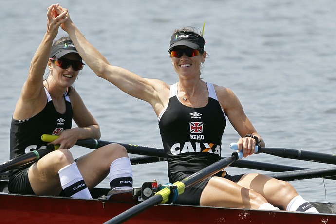 Sofia Ibarguren e Fabiana Beltrame vencem regata do estadual (Foto: Vitor Silva/Divulgação)