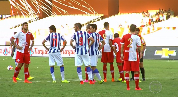 paysandu x náutico (Foto: Reprodução TV Globo)