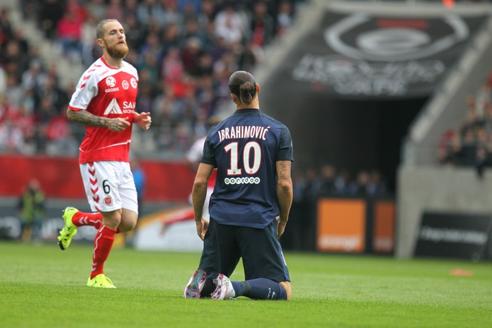 Ibrahimovic PSG Reims (Foto: AFP)