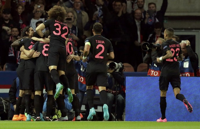 Gol Di María PSG x Malmo (Foto: Reuters)