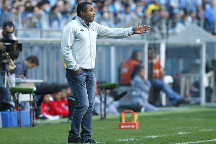 Roger Machado, Grêmio, São Paulo, Arena, RS  (Foto: Lucas Uebel/Grêmio FBPA)