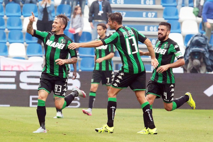 Floro Flores gol Sassuolo x Atalanta (Foto: EFE)